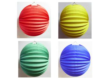 4er Lampion-Set