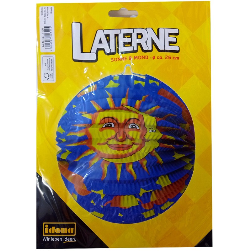 Lampion Sonne+Mond