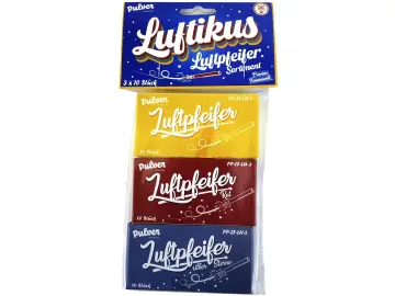 Luftpfeifer 3fach sortiert